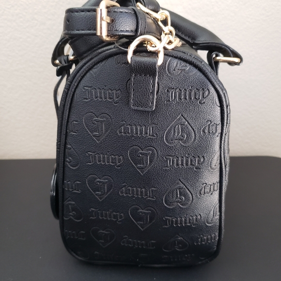Juicy Couture Bestsellers Black Liquorice Satchel NWT - Picture 5 of 16